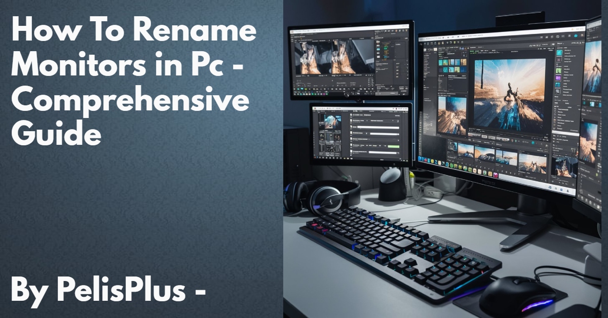 How To Rename Monitors in Pc – Comprehensive Guide