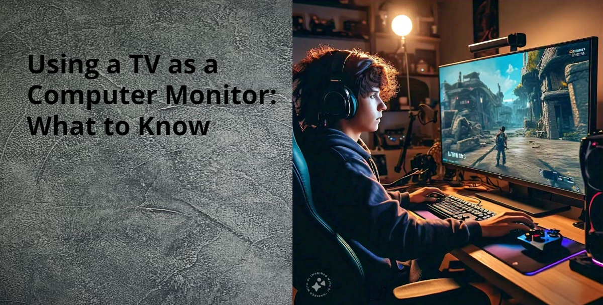 Using a TV as a Computer Monitor: What to Know