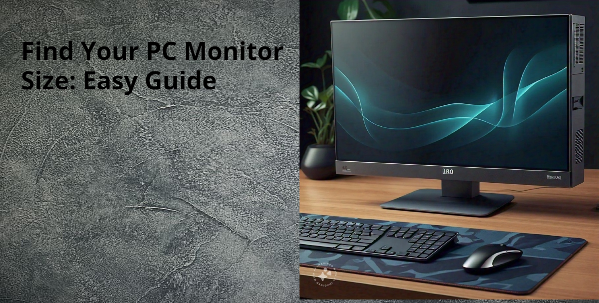 Find Your PC Monitor Size: Easy Guide