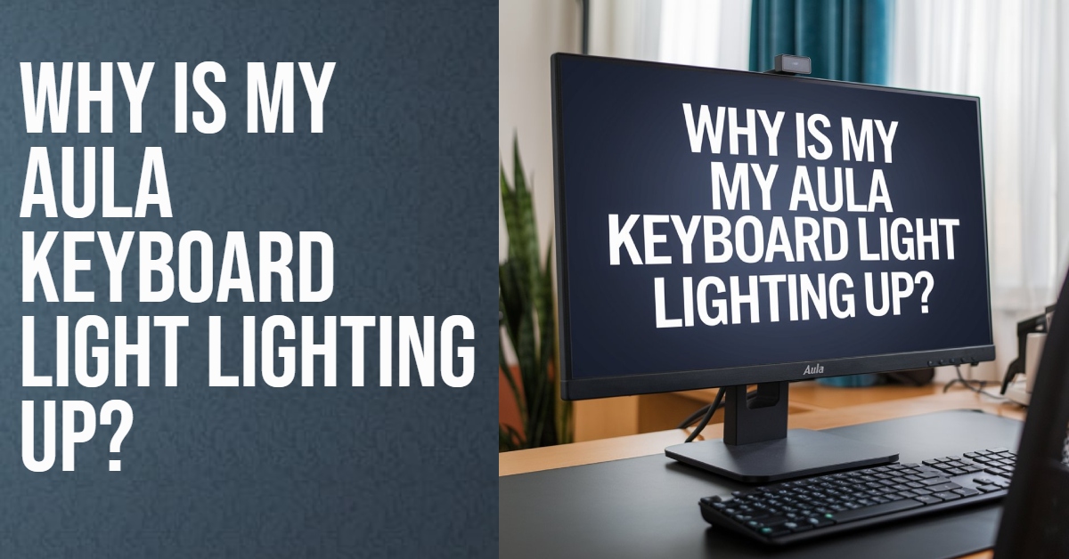 Why is my aula keyboard light lighting up? Guide