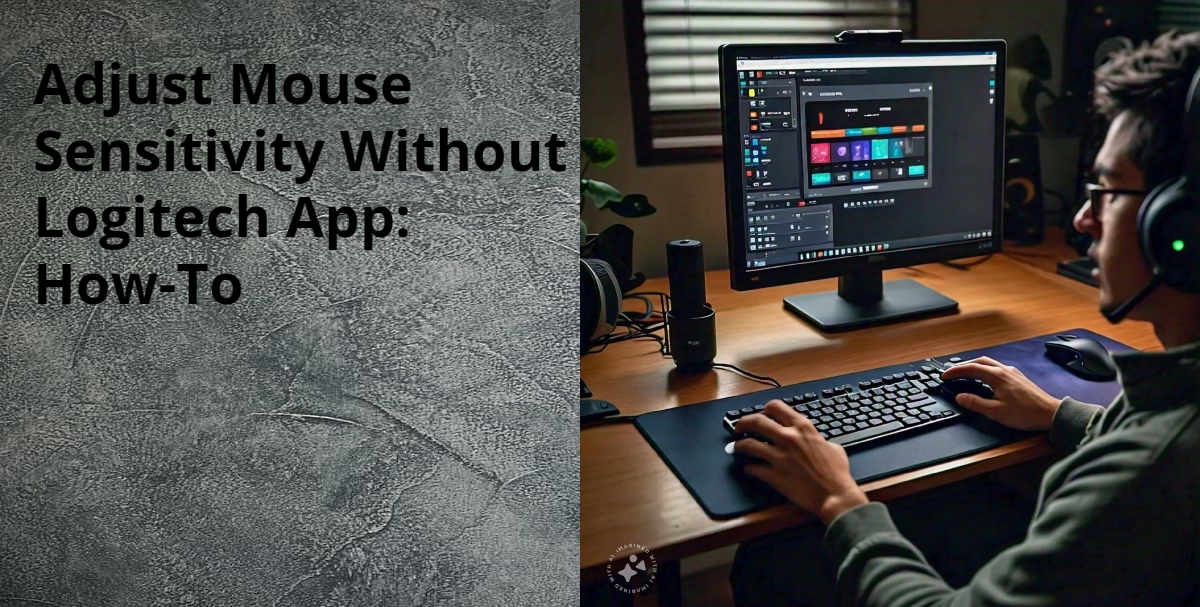 Adjust Mouse Sensitivity Without Logitech App: How-To