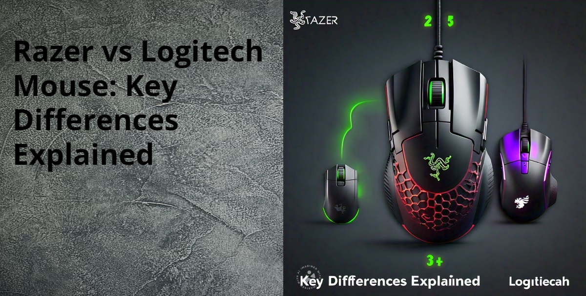 Razer vs Logitech Mouse: Key Differences Explained