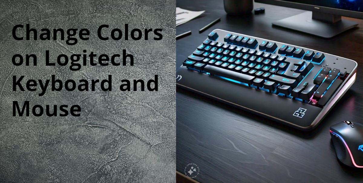 Change Colors on Logitech Keyboard and Mouse